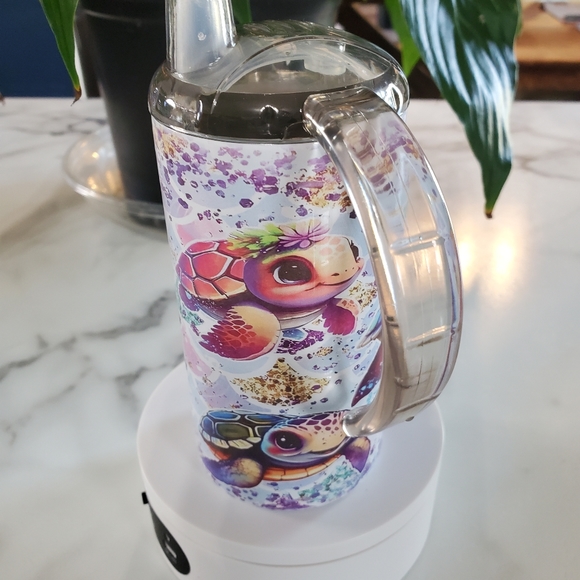 Baby Sea Turtle 12oz Sippy Cup with 2 lids - Picture 6 of 10